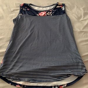 floral tank top